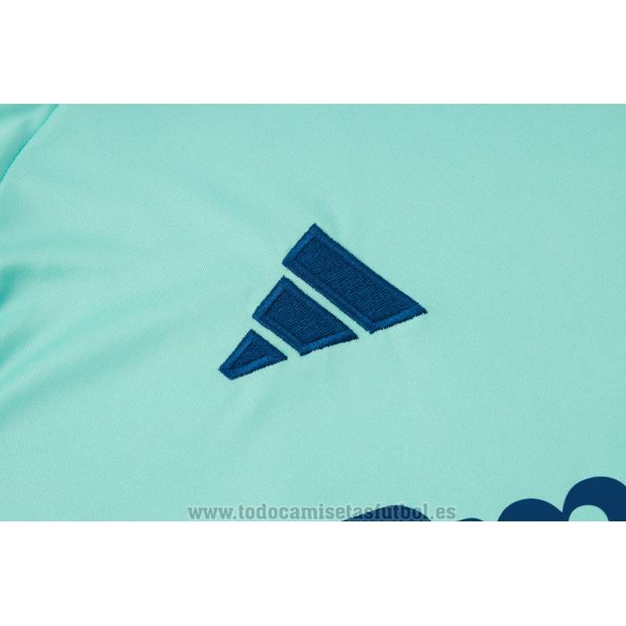 Chandal del Real Madrid Manga Corta 2024-2025 Verde - Pantalon Corto